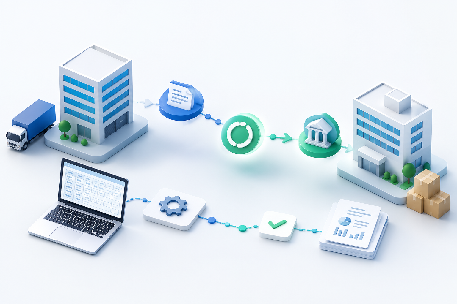 EDIとJPYC Gatewayの連携イメージ